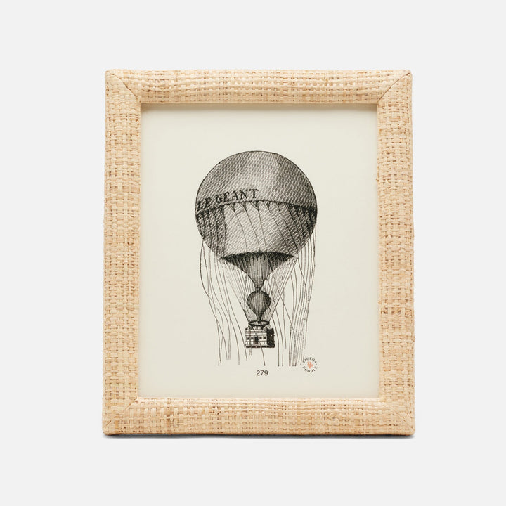 Belem, Natural, Frame, 8"X10", Raffia