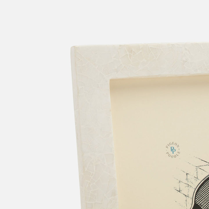 Bethany, White, Frame, 4"X6", Clamshell