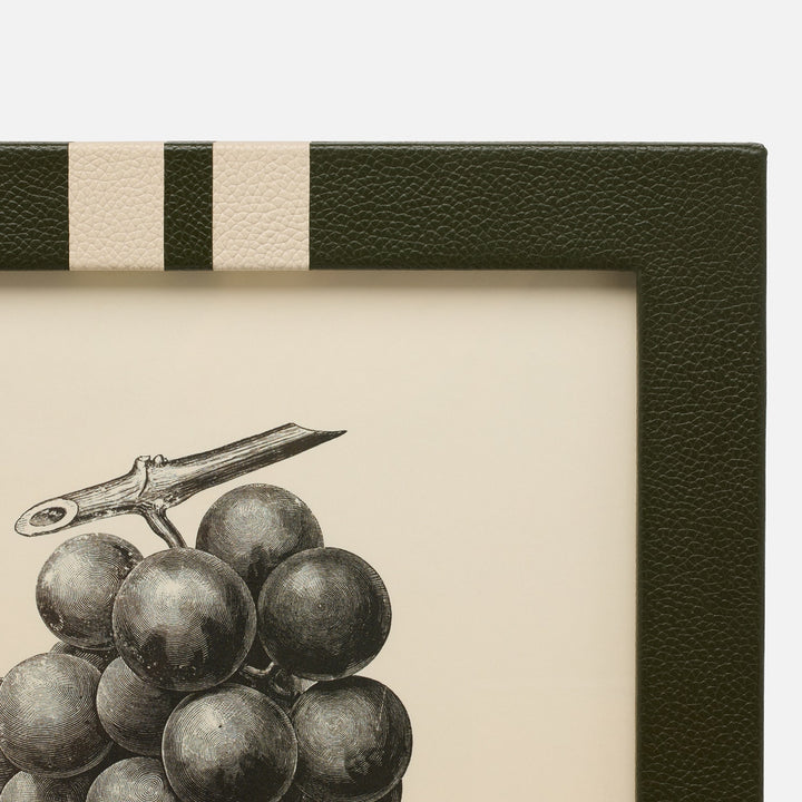 Blake, Forest/Cream, Frame, 5"X7", Full-Grain Leather