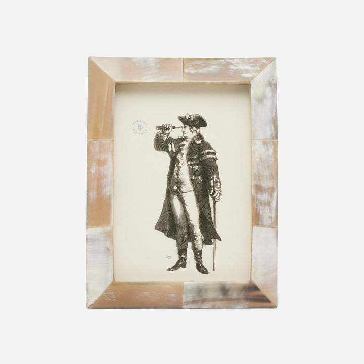 Clifton, Sand, Frame, 5X7, Horn