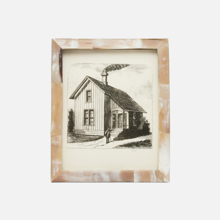 Clifton, Sand, Frame, 8X10,Horn