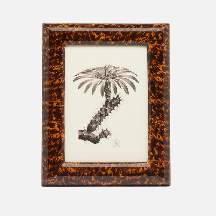Dana, High Gloss, Frame, 5"X7", Faux Tortoise