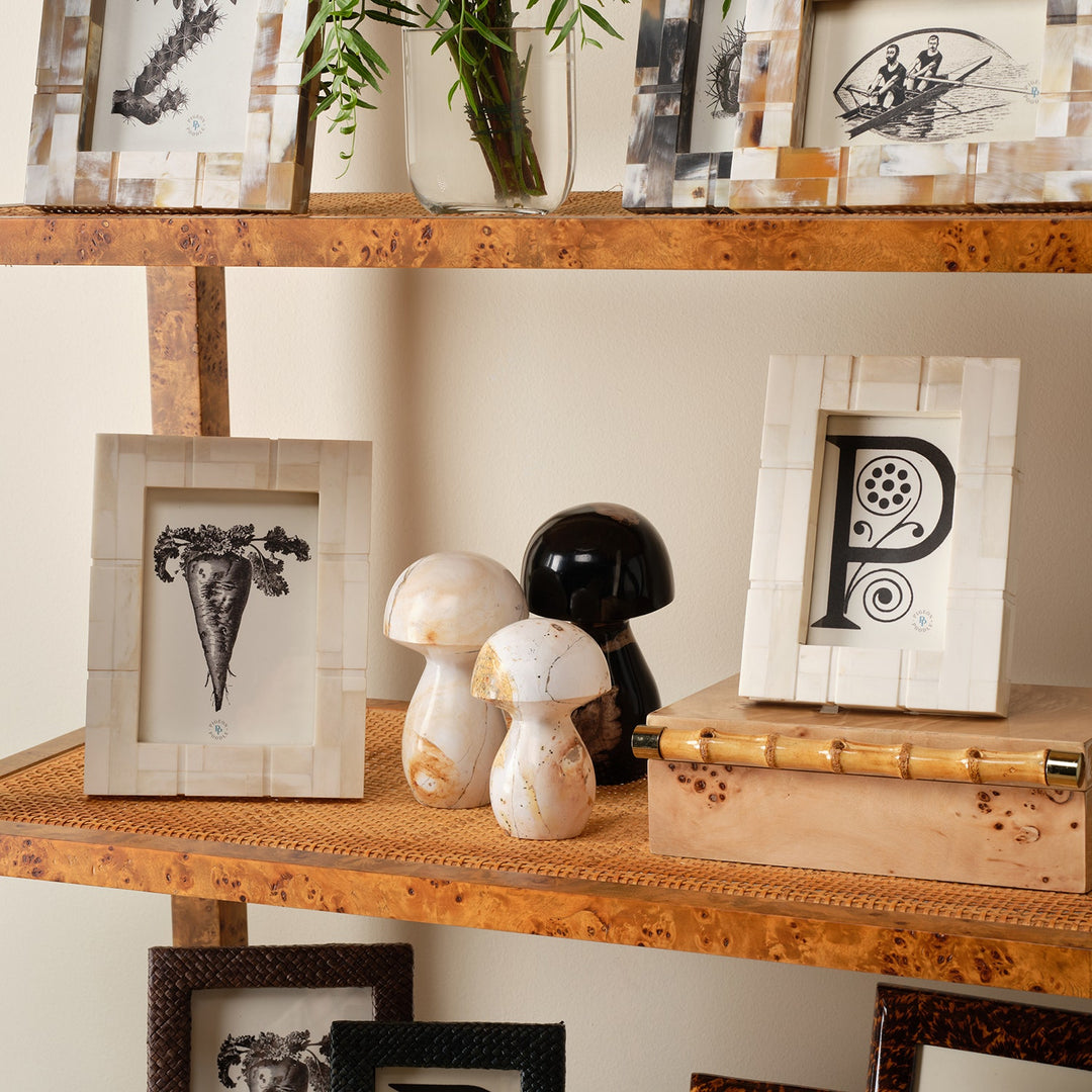 Darien, Natural, Frame, 5"X7", Bone