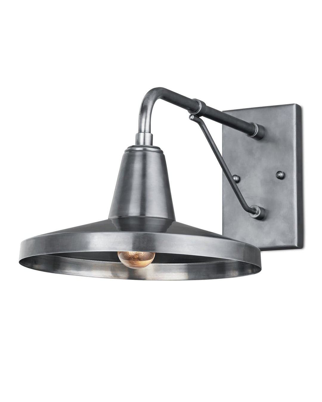 Outdoor Wall Sconces Mariner Silver Outdoor Wall Sconce