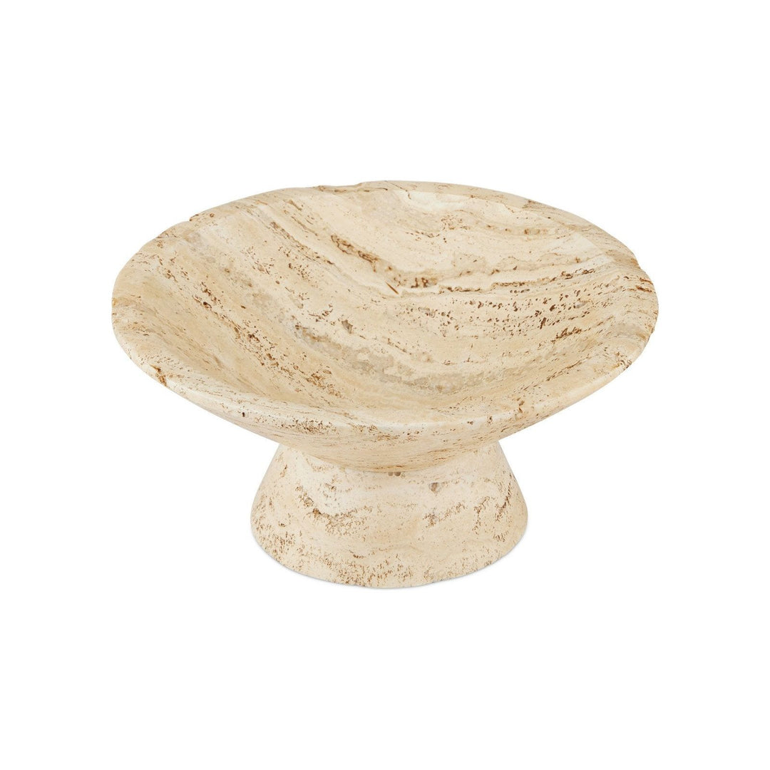 Lubo Travertine Large Bowl