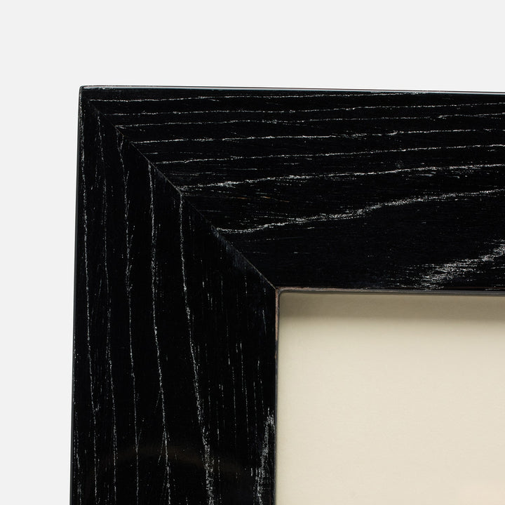 Decatur, Ebony/Silver, Frame, 8"X10", Veneer