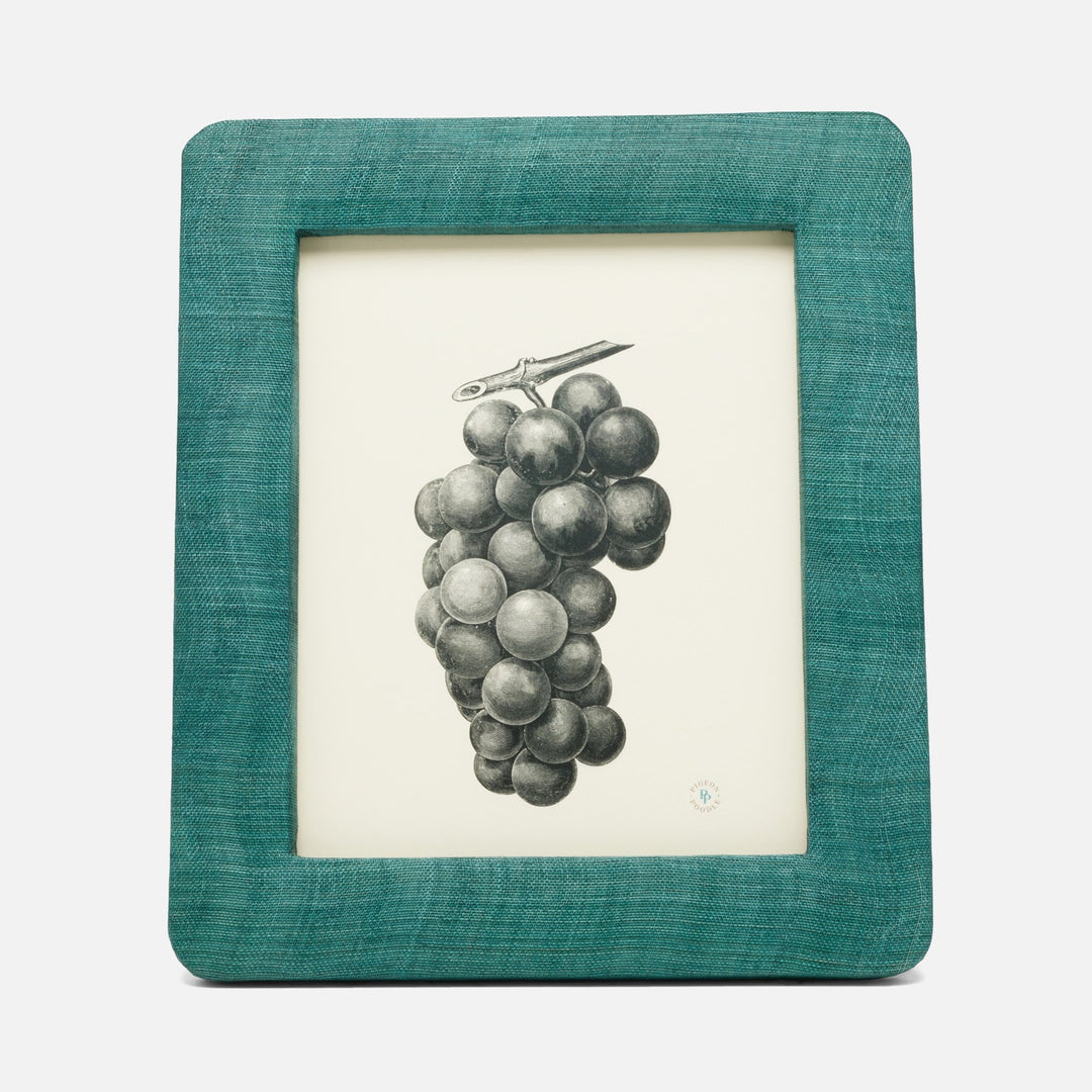 Halle, Emerald Green, Frame, 8"X10", Silken Abaca