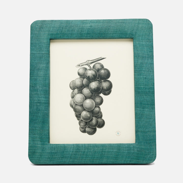 Halle, Emerald Green, Frame, 8"X10", Silken Abaca