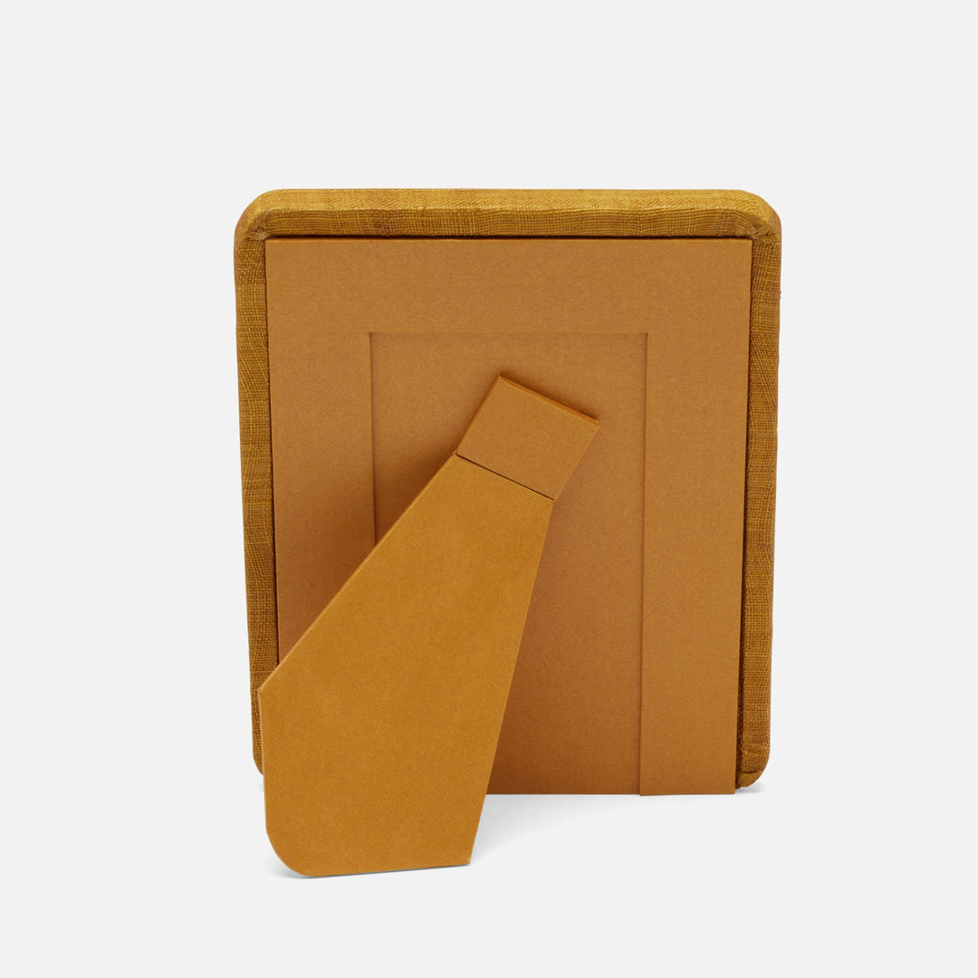 Halle, Mustard, Frame, Silken Abaca, 4"X6"