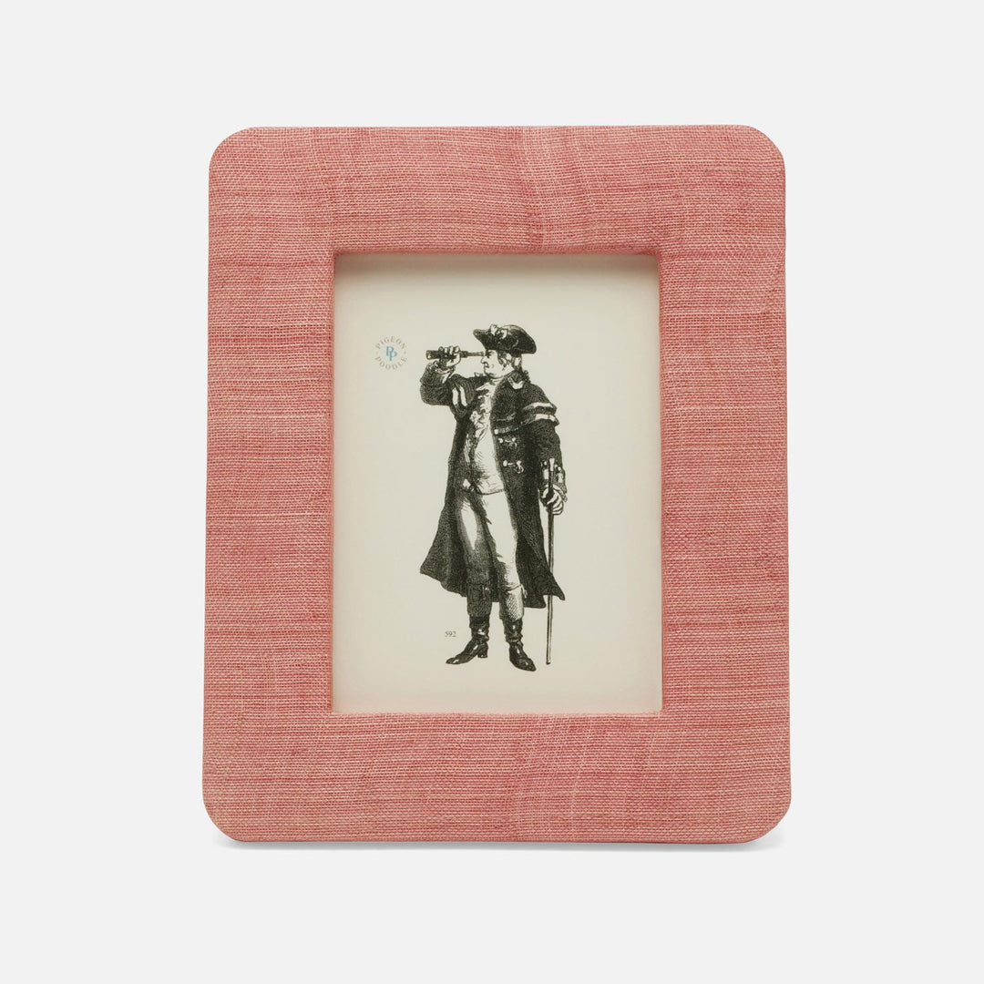 Halle, Vintage Rose, Frame, Silken Abaca, 5"X7"