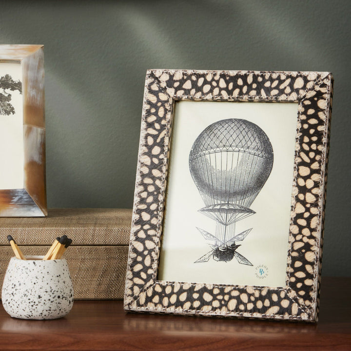 Hana, Baby Cheetah, Frame, 5"X7", Hair-On-Hide