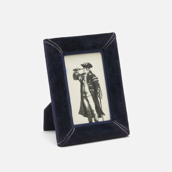 Juneau, Dark Navy, Frame, 4"X6", Velvet