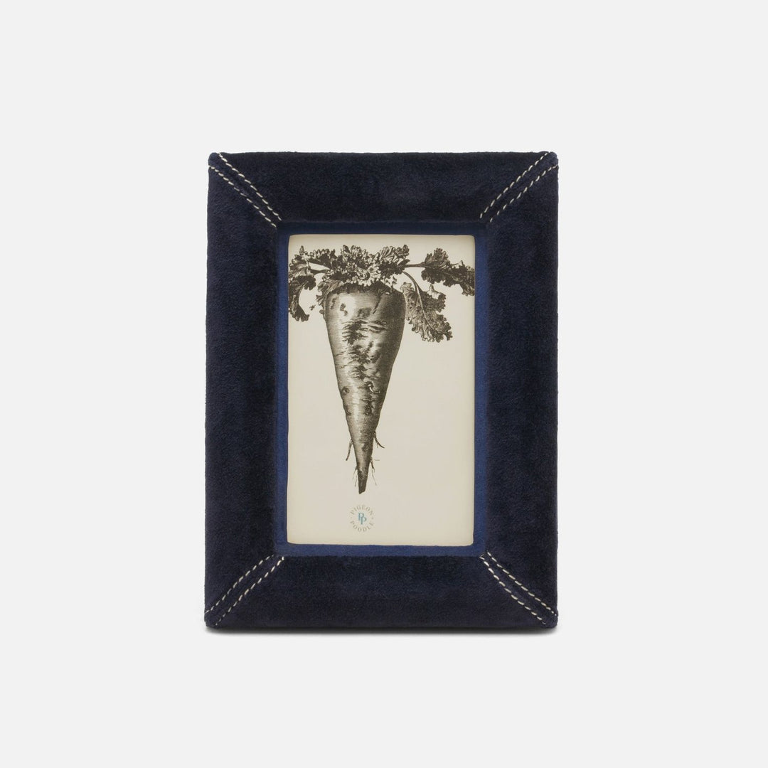 Juneau, Dark Navy, Frame, 4"X6", Velvet