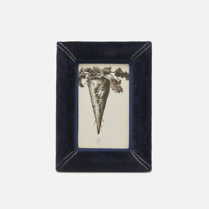Juneau, Dark Navy, Frame, 4"X6", Velvet