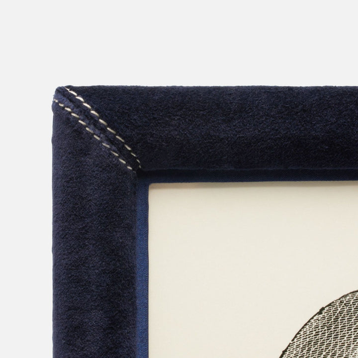 Juneau, Dark Navy, Frame, 8"X10", Velvet