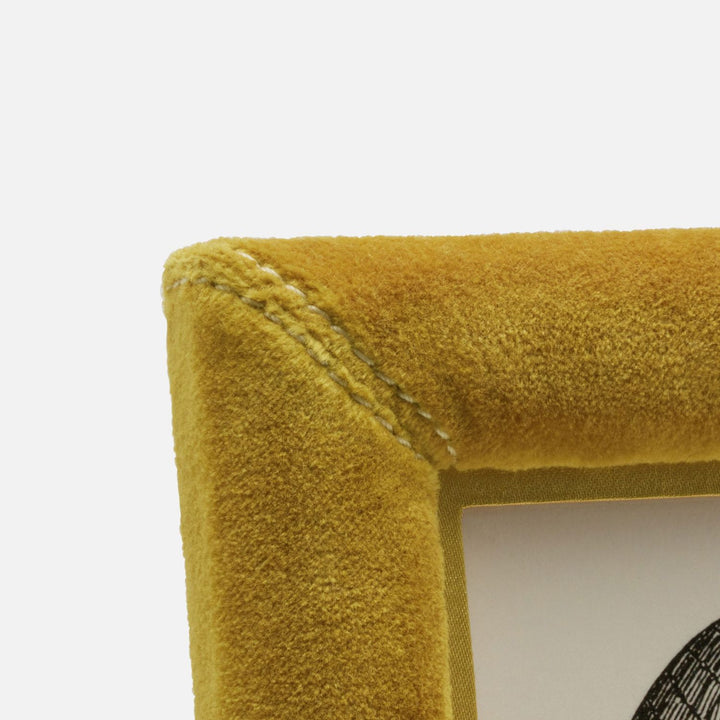 Juneau, Ocher, Frame, 8"X10", Velvet