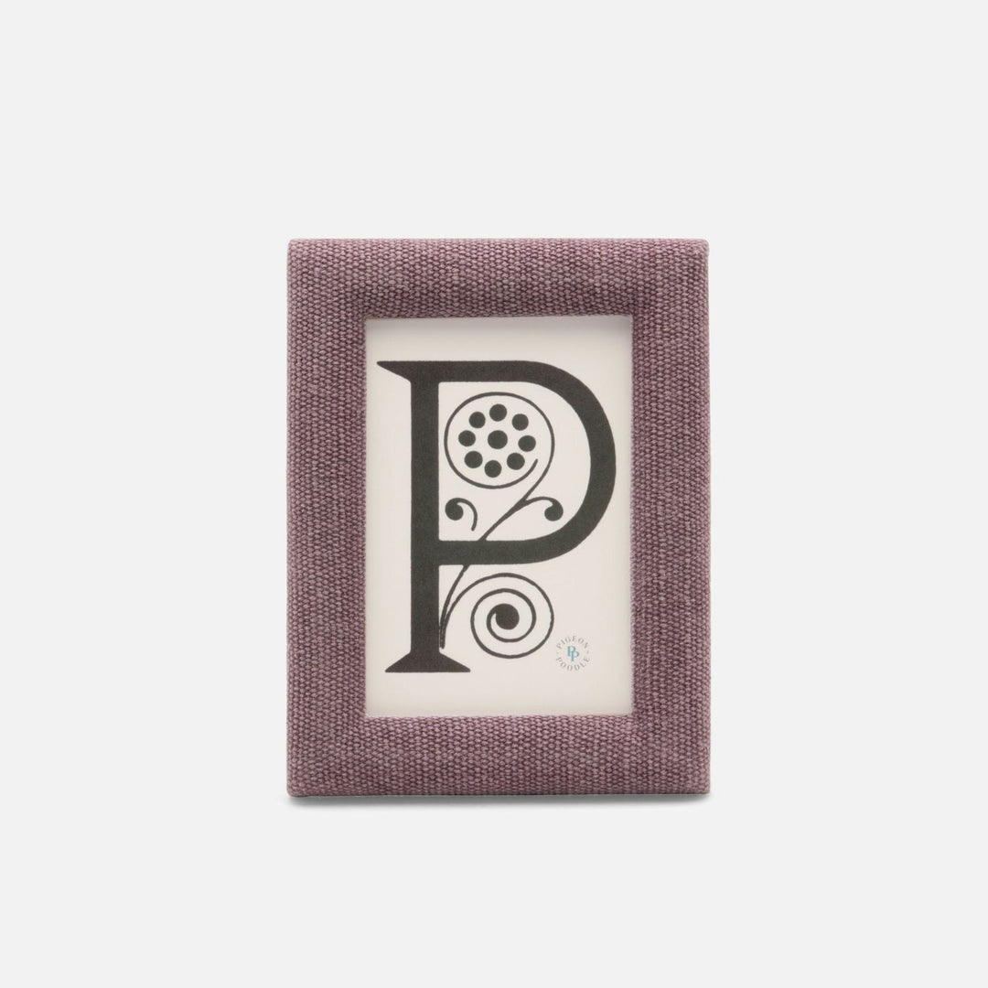 Kemi, Raspberry, Frame, 4"X6", Cotton Jute