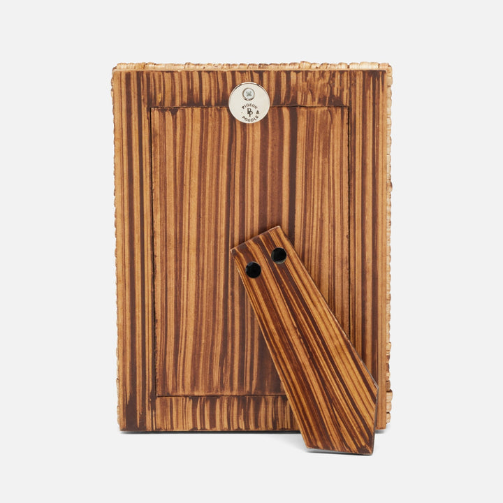 Meribel, Natural, Frame, 4"X6", Woven Bamboo