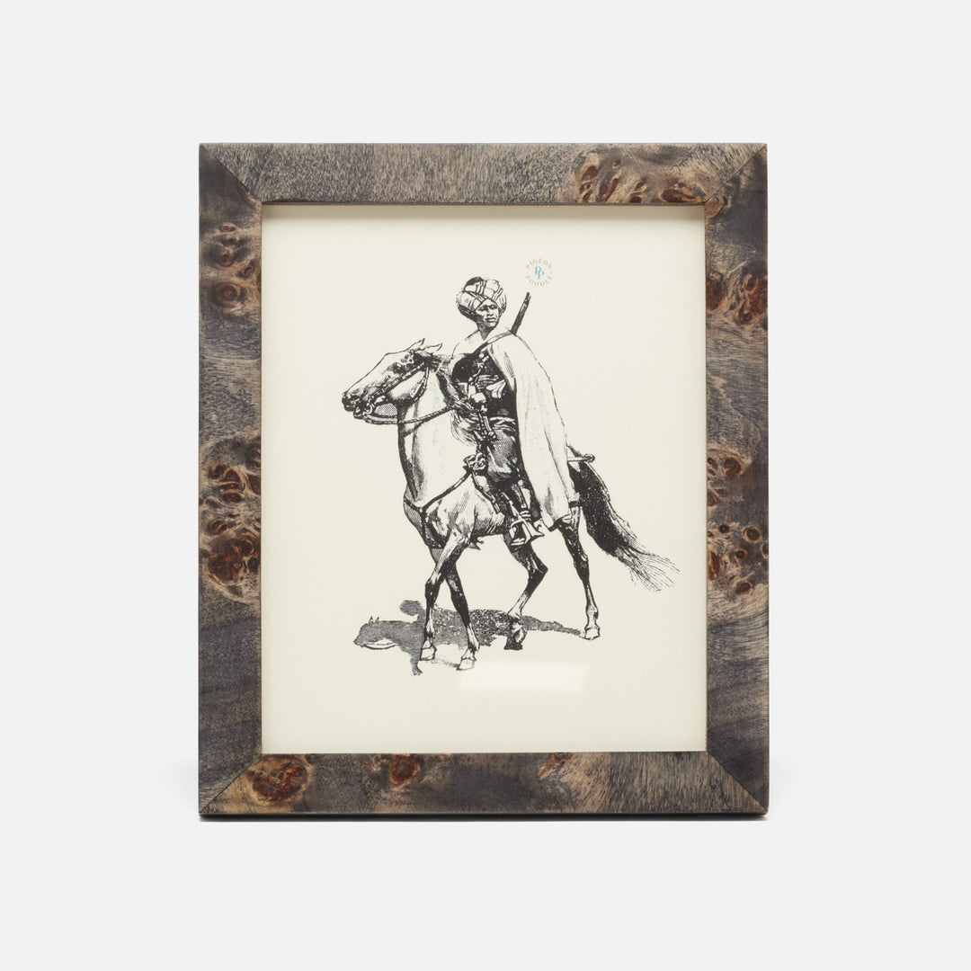 Nelson, Ash Gray, Frame, 8"X10", Mappa Burl