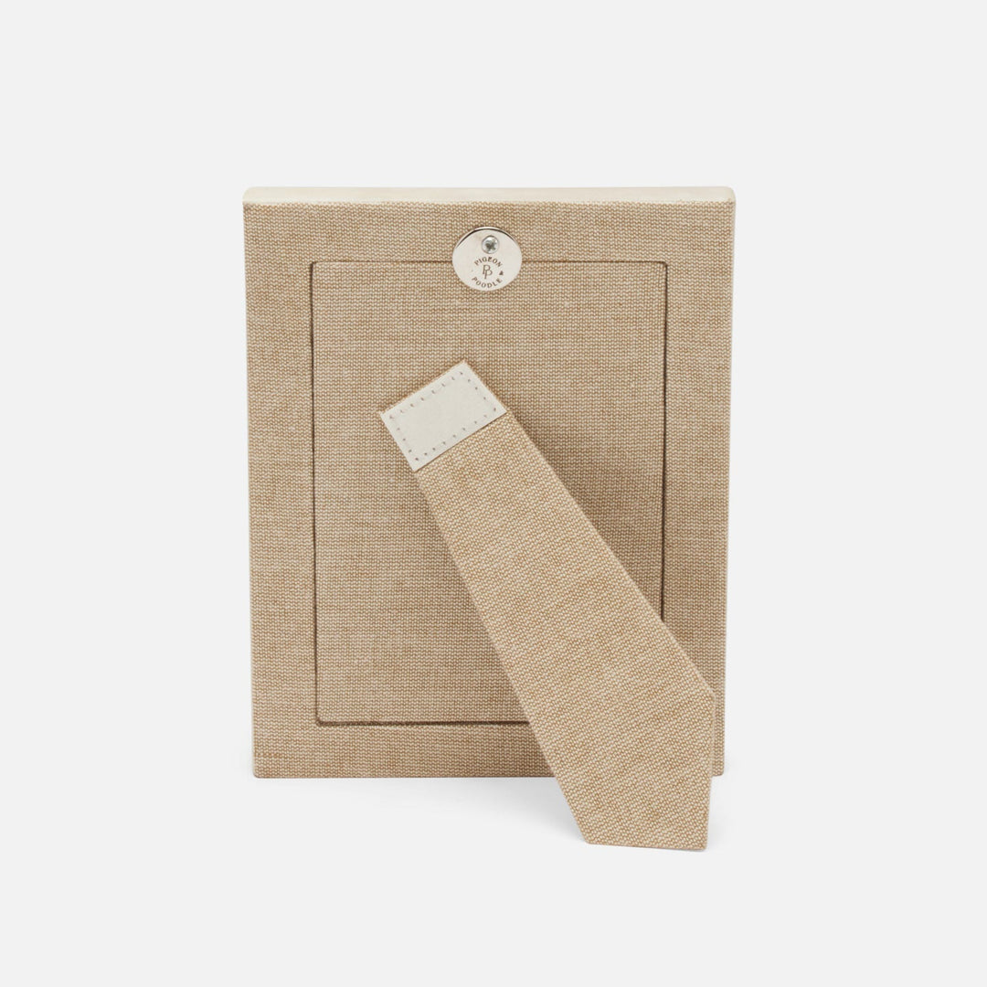 Raseborg, Ivory Matte, Vellum Leather, 4"X6"