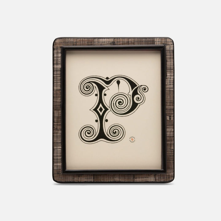 Rauma, Dark, Frame, 8"X10", Chiseled Horn