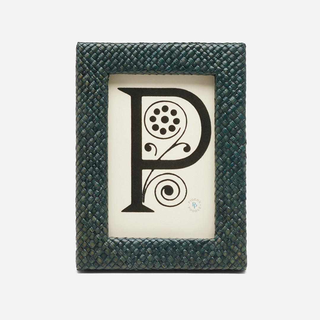 Uvita, Slate Green, Frame, 4"X6", Pandan