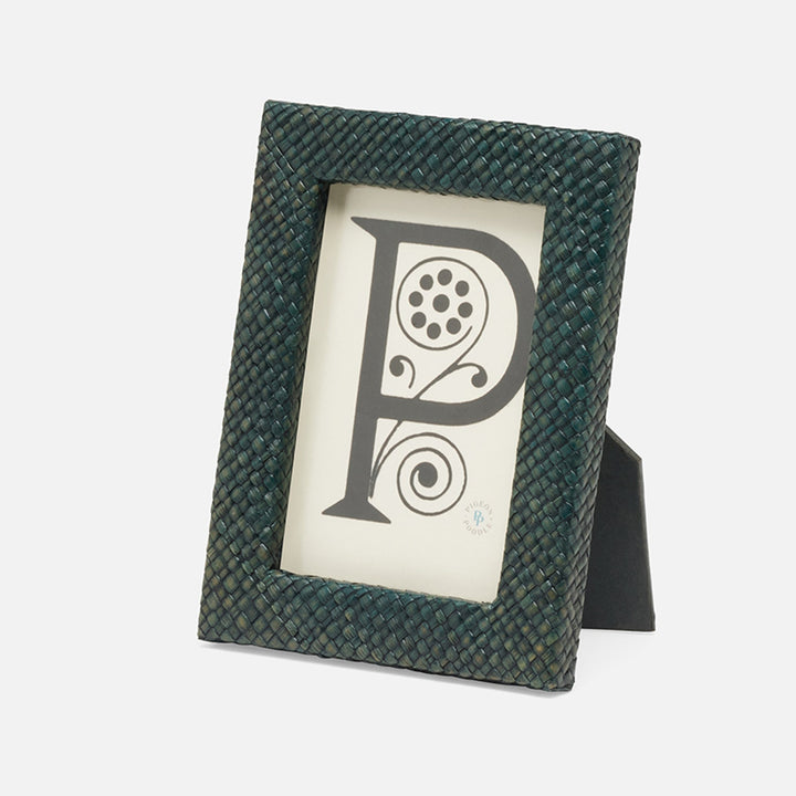 Uvita, Slate Green, Frame, 4"X6", Pandan