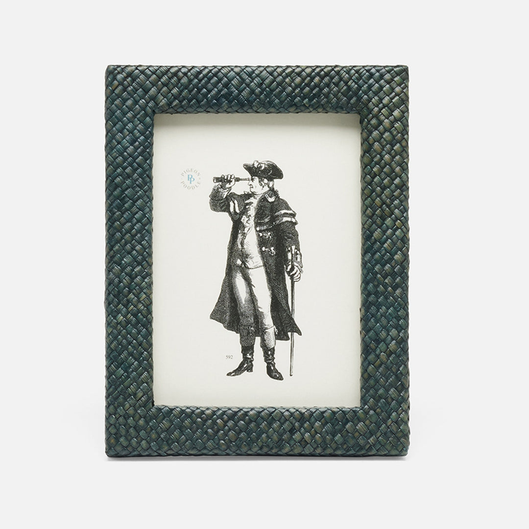 Uvita, Slate Green, Frame, 5"X7", Pandan