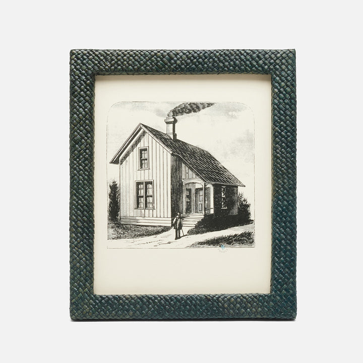 Uvita, Slate Green, Frame, 8"X10", Pandan