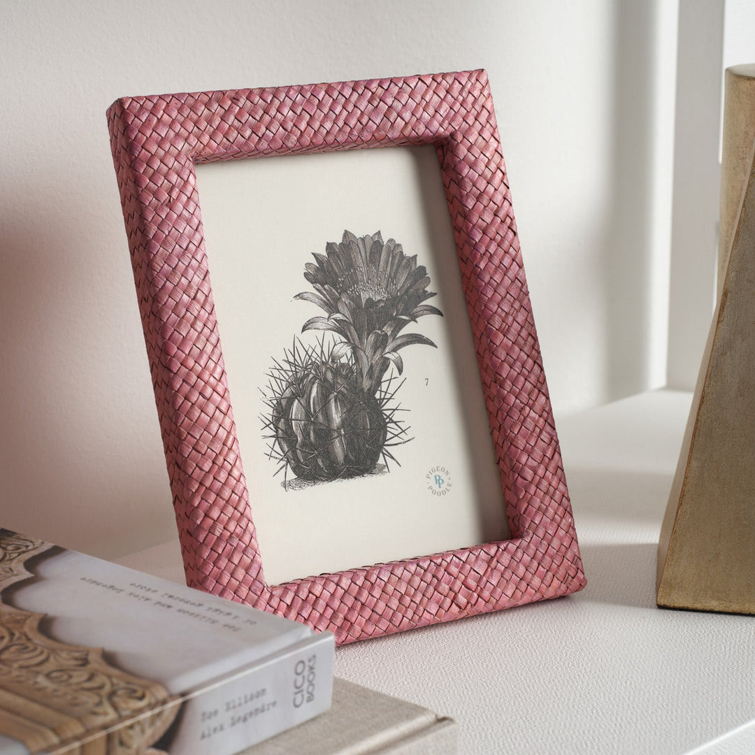 Uvita, Vintage Rose, Frame, 5"X7", Pandan