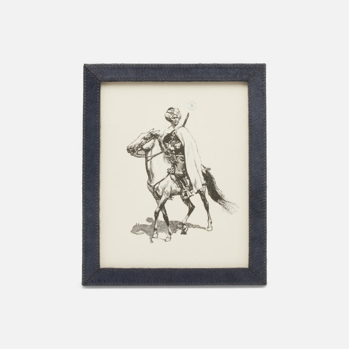 Verwood, Midnight, Frame, Hair-On-Hide, 8X10