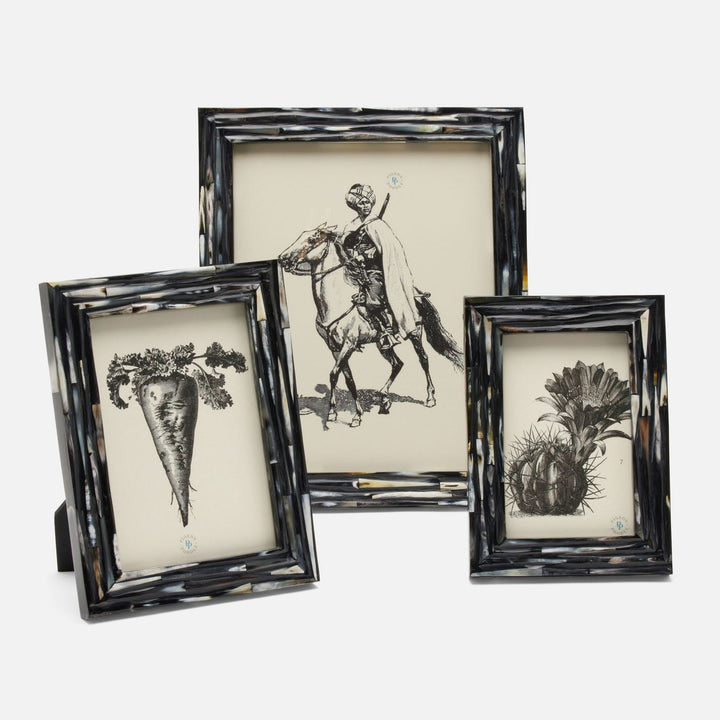 Winslow, Dark Mix, Frame, 5"X7", Horn