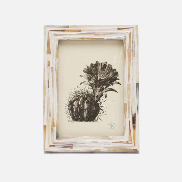 Winslow, Natural Mix, Frame, 5"X7", Horn