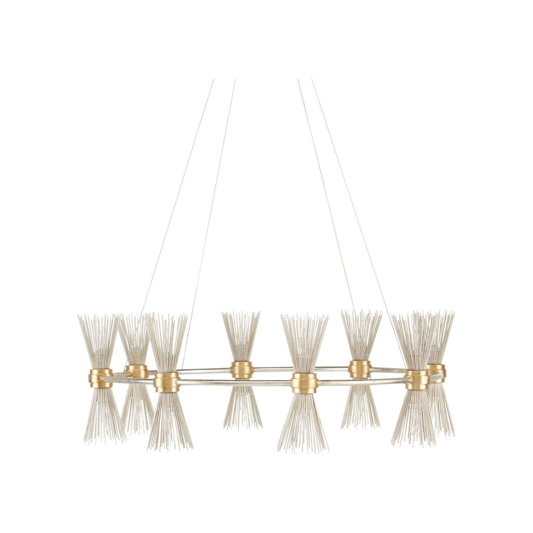 Novatude Gold & Silver Chandelier