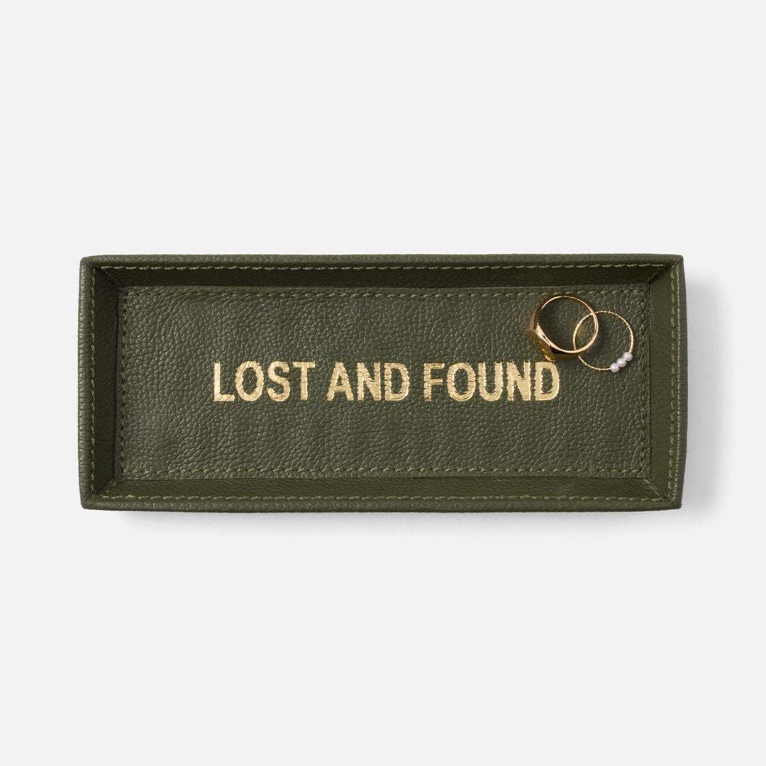 Decorah, Forest, Eyeglass Holder, Lost And Found, Full-Grain Leather, Pack/2