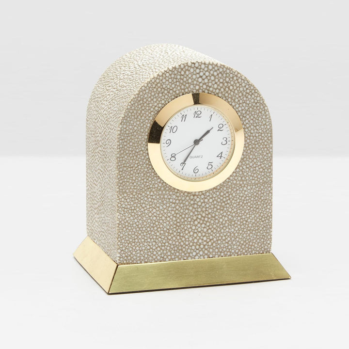 Fondi, Sand, Clock, Realistic Faux Shagreen, M/2
