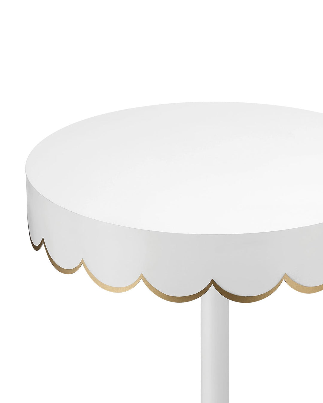 Side Tables Enid White Accent Table