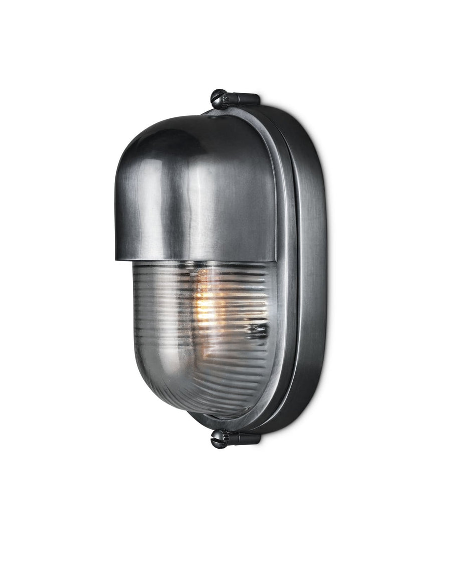 Outdoor Wall Sconces Maritime Silver Outdoor Wall Sconce