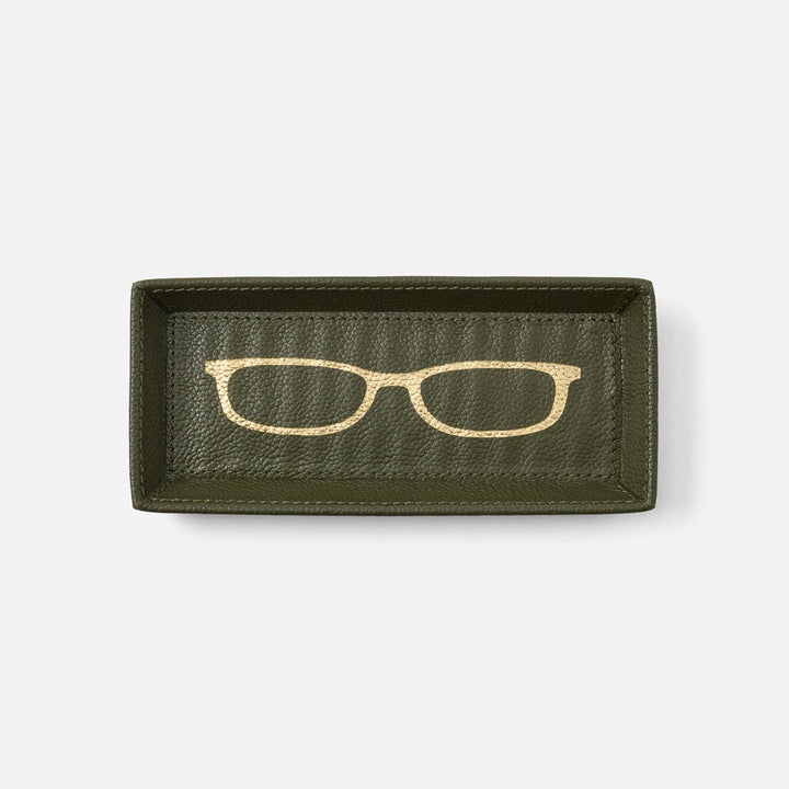 Decorah, Forest, Eyeglass Holder, Glasses, Full-Grain Leather, Pack/2
