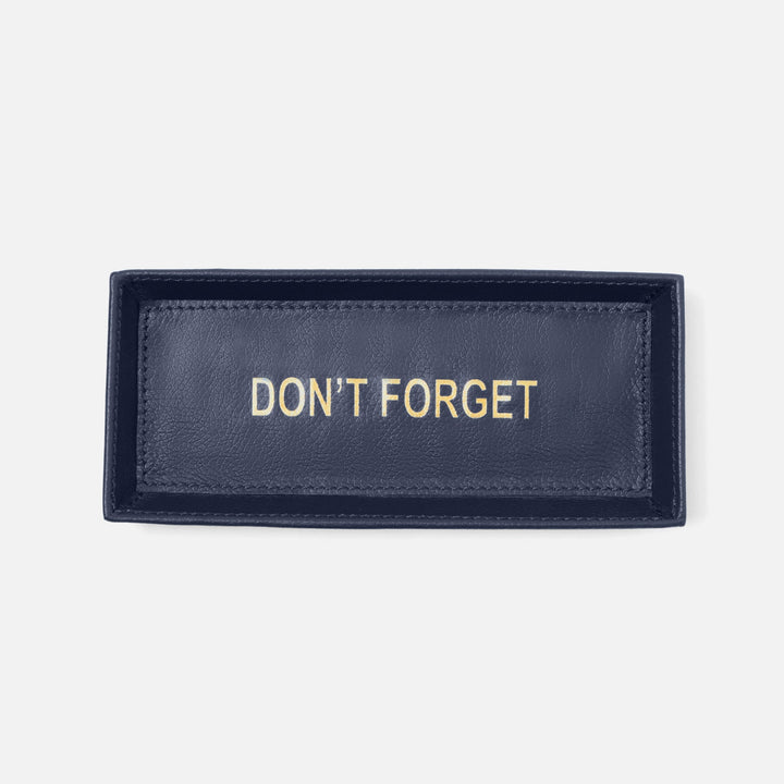 Decorah, Navy, Eyeglass Holder, Don'T Forget, Full-Grain Leather, Pack/2