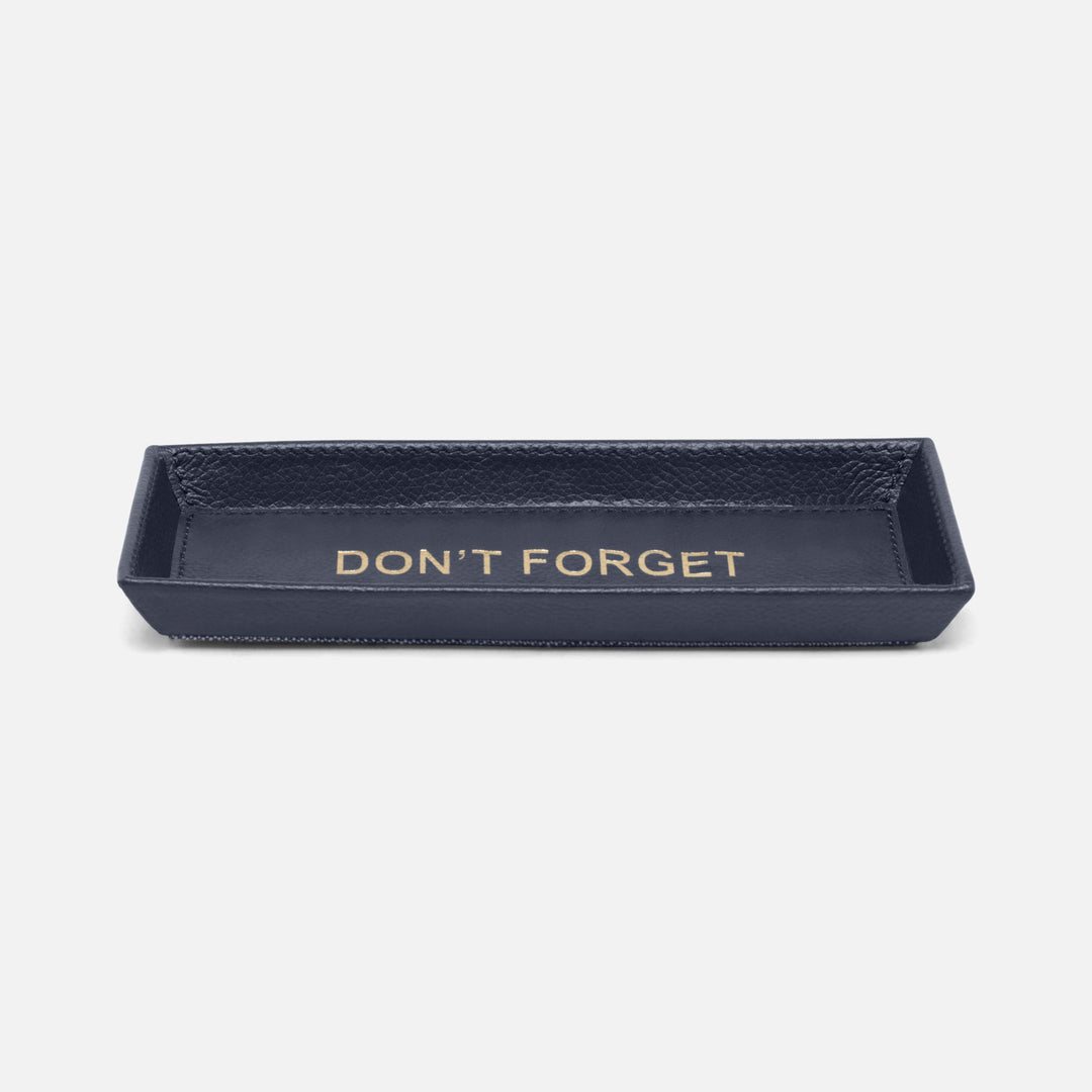 Decorah, Navy, Eyeglass Holder, Don'T Forget, Full-Grain Leather, Pack/2