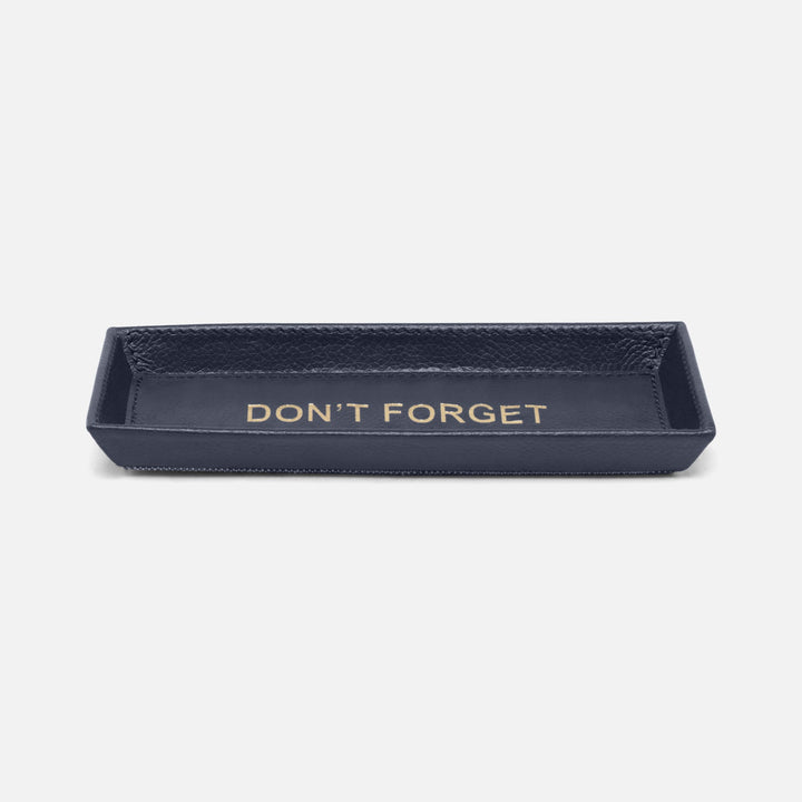 Decorah, Navy, Eyeglass Holder, Don'T Forget, Full-Grain Leather, Pack/2