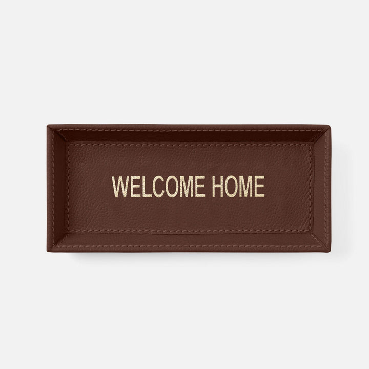 Decorah, Tobacco, Eyeglass Holder, Welcome Home, Full-Grain Leather, Pack/2