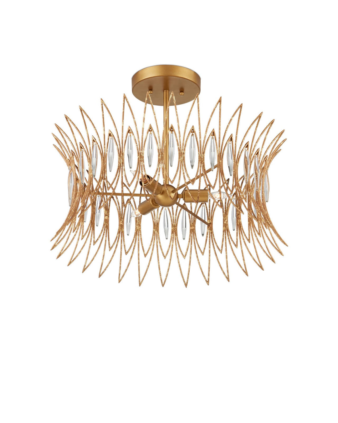 Flush Mounts Marquise Semi-Flush Mount