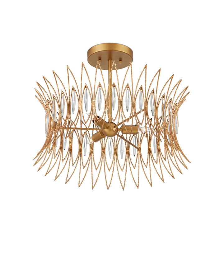 Flush Mounts Marquise Semi-Flush Mount