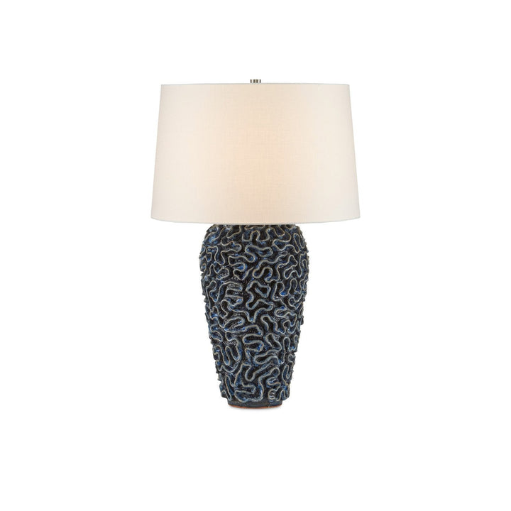 Milos Blue Table Lamp