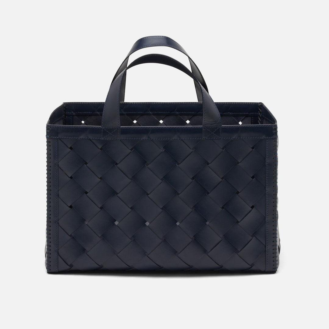 Heriot, Dark Navy, Magazine Holder, Full-Grain Leather