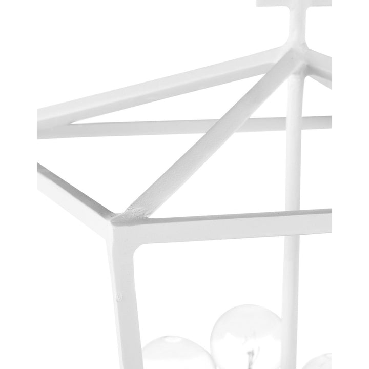 Denison Small White Lantern