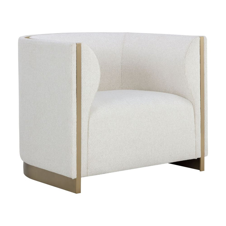 Lounge Chairs Larron Armchair - Rhea Light Barley