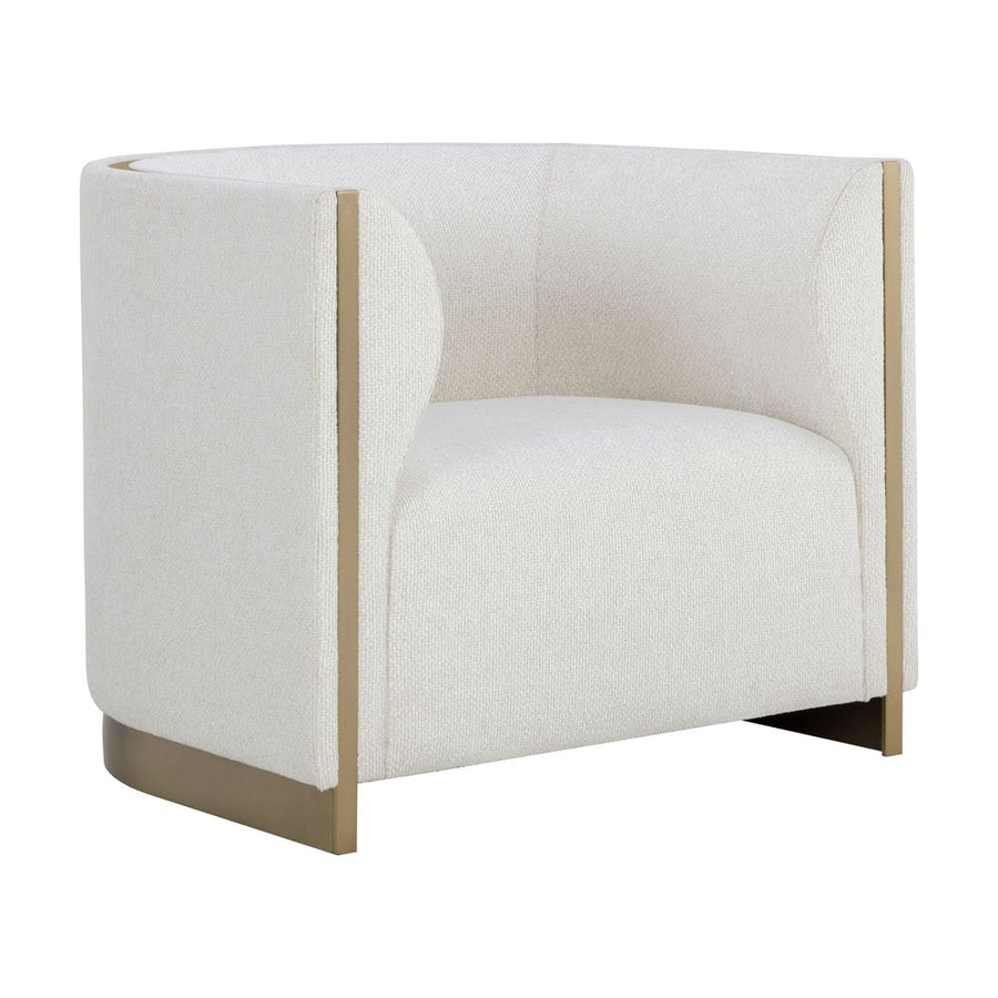 Lounge Chairs Larron Armchair - Rhea Light Barley